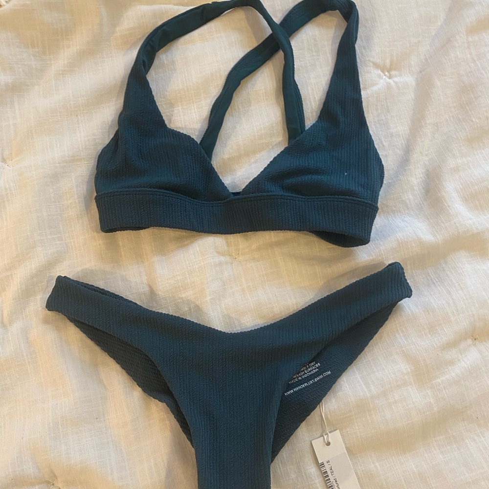 Wanderlust Teal Swimsuit